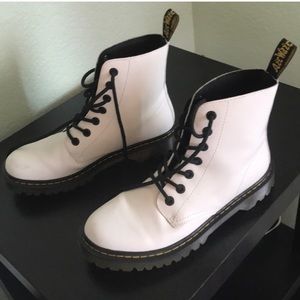White Luana Doc Martens